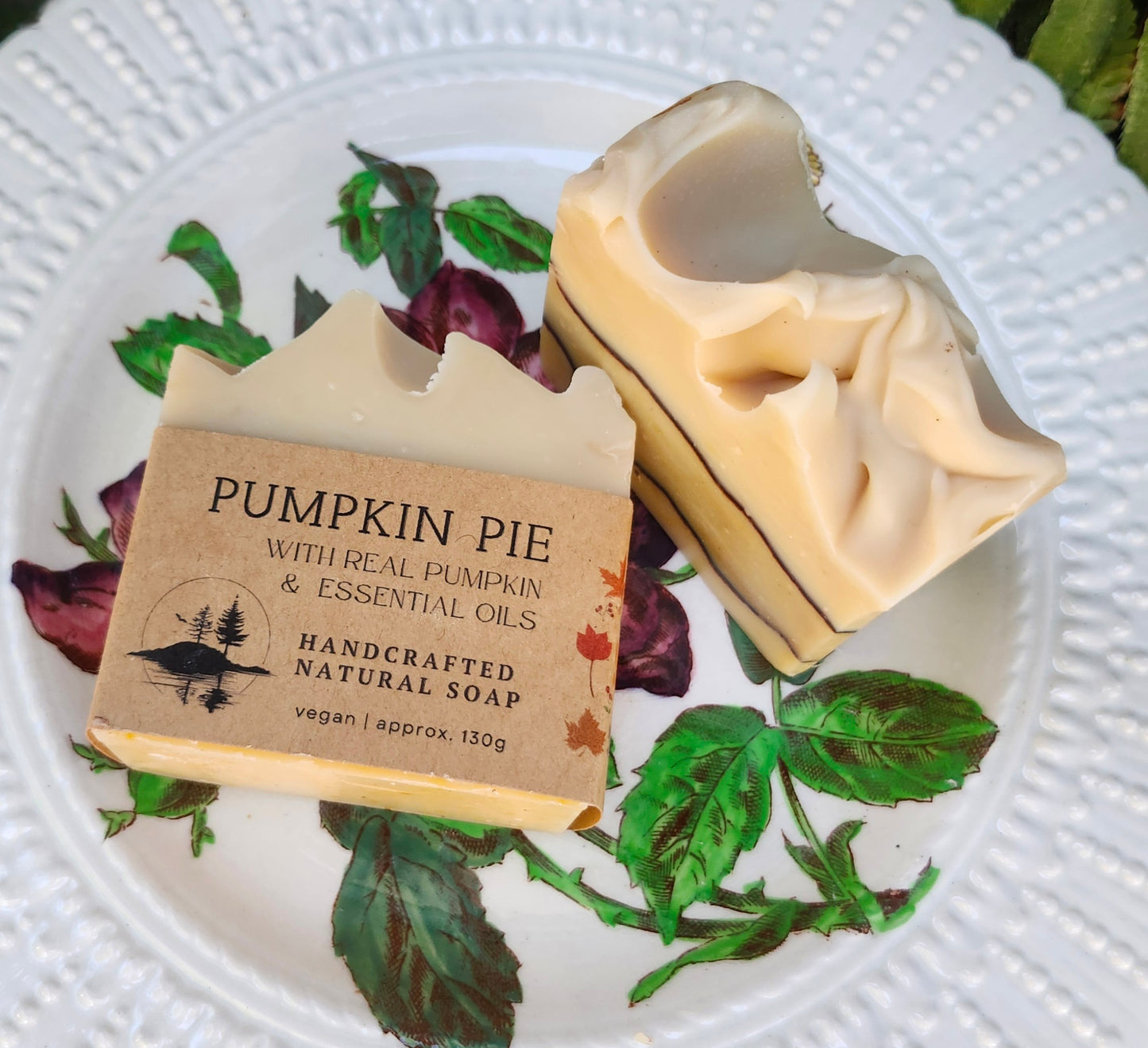 Soap Bar - Pumpkin Pie with a specially formulated "maple" essential oil blend