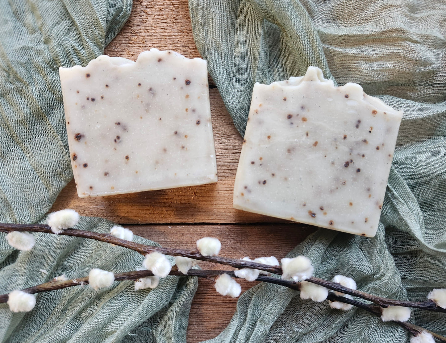 Soap Bar - Lemongrass Nettle Scrub