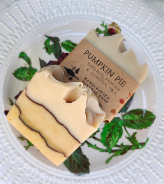 Soap Bar - Pumpkin Pie with a specially formulated "maple" essential oil blend