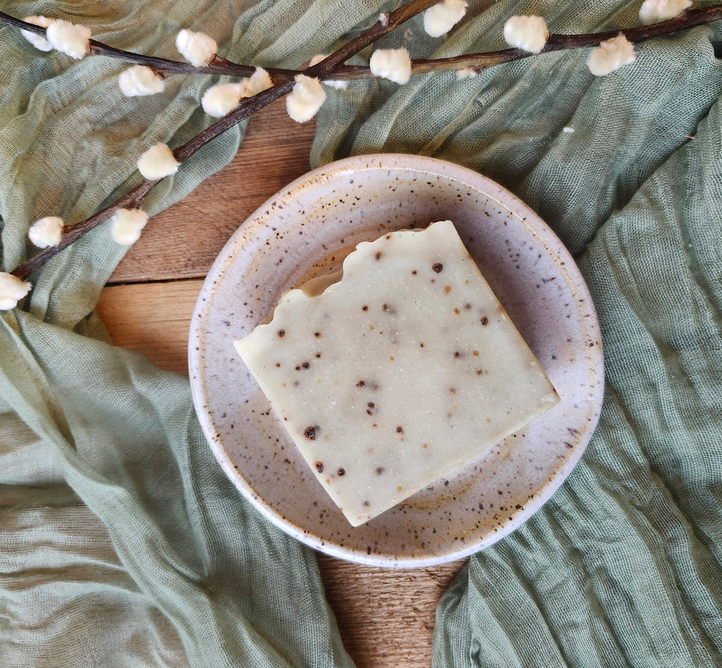Soap Bar - Lemongrass Nettle Scrub (Gardener's Soap)